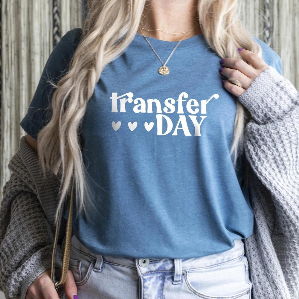 Transfer Day Shirt, Ivf Luck Shirt, Ivf Mom Shirt, Lucky Transfer Day Shirt